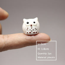 Load image into Gallery viewer, BAIUFOR Super Mini Animals 1 Fairy Garden Miniatures diy Terrarium Figurines Micro Moss Landscape Decor Dollhouse Accessories