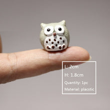 Load image into Gallery viewer, BAIUFOR Super Mini Animals 1 Fairy Garden Miniatures diy Terrarium Figurines Micro Moss Landscape Decor Dollhouse Accessories