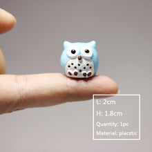 Load image into Gallery viewer, BAIUFOR Super Mini Animals 1 Fairy Garden Miniatures diy Terrarium Figurines Micro Moss Landscape Decor Dollhouse Accessories