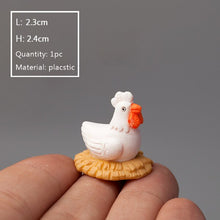 Load image into Gallery viewer, BAIUFOR Super Mini Animals 1 Fairy Garden Miniatures diy Terrarium Figurines Micro Moss Landscape Decor Dollhouse Accessories