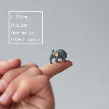 Load image into Gallery viewer, BAIUFOR Super Mini Animals 1 Fairy Garden Miniatures diy Terrarium Figurines Micro Moss Landscape Decor Dollhouse Accessories