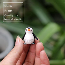 Load image into Gallery viewer, BAIUFOR Super Mini Animals 1 Fairy Garden Miniatures diy Terrarium Figurines Micro Moss Landscape Decor Dollhouse Accessories