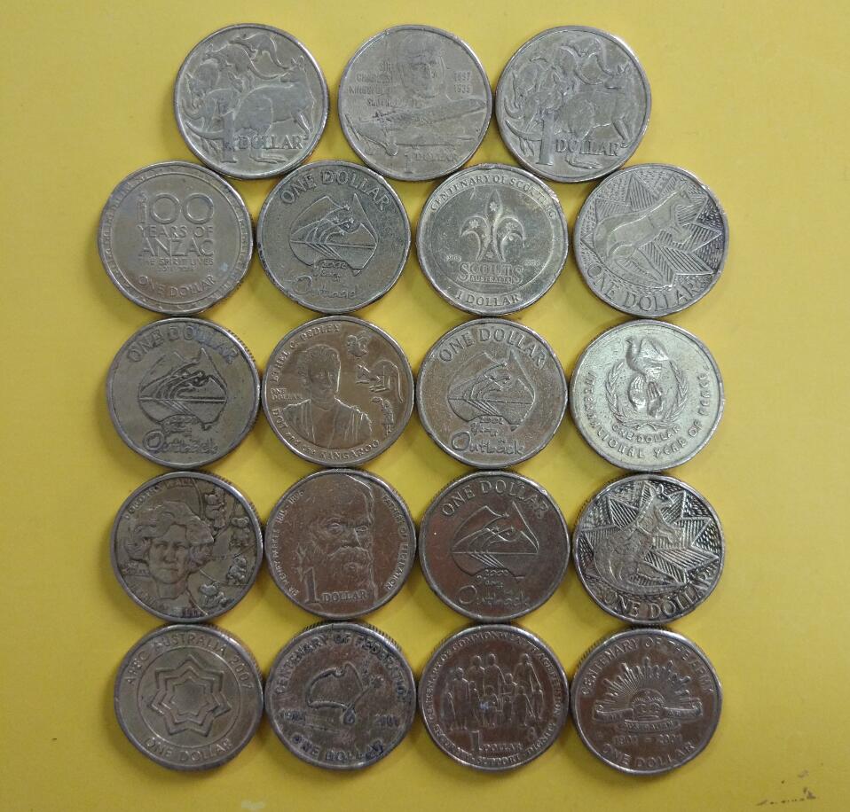 Austria 1 dollar Commonwealth Coins Old Original Coin Collectible Edition 100% Real Random Year 1 piece
