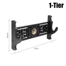 Load image into Gallery viewer, Meigar 1/2/3/4 Layer Wall Mount Samurai Sword Holder Katana Holder Stand Hanger Bracket Rack Display Black Home Decor Crafts
