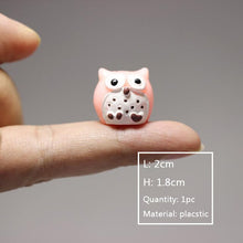 Load image into Gallery viewer, BAIUFOR Super Mini Animals 1 Fairy Garden Miniatures diy Terrarium Figurines Micro Moss Landscape Decor Dollhouse Accessories
