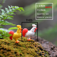 Load image into Gallery viewer, BAIUFOR Super Mini Animals 1 Fairy Garden Miniatures diy Terrarium Figurines Micro Moss Landscape Decor Dollhouse Accessories

