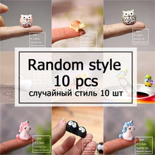 Load image into Gallery viewer, BAIUFOR Super Mini Animals 1 Fairy Garden Miniatures diy Terrarium Figurines Micro Moss Landscape Decor Dollhouse Accessories
